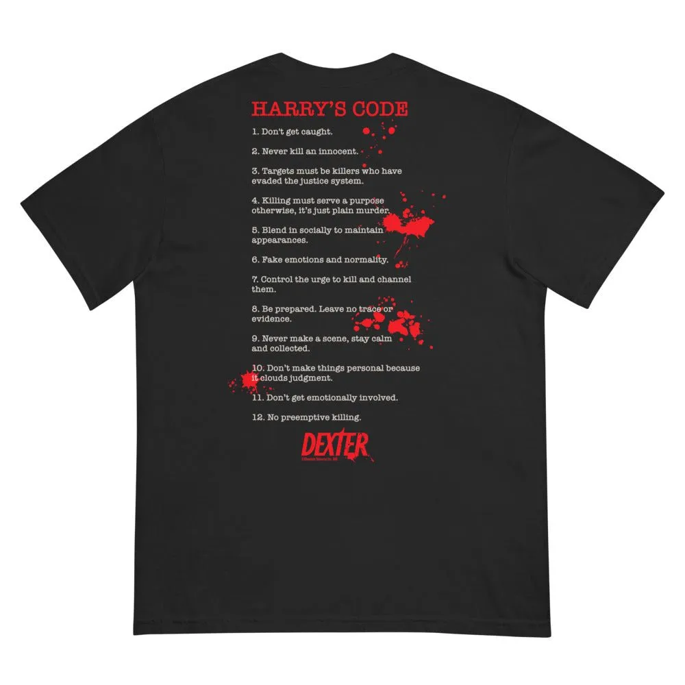 Dexter Harry's Code Comfort Colors T-Shirt sold by MTV