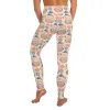 Survivor 20 Years 40 Seasons All Over Color Logo Pattern Women's All-Over Print Yoga Leggings sold by MTV
