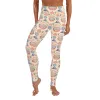 Survivor 20 Years 40 Seasons All Over Color Logo Pattern Women's All-Over Print Yoga Leggings sold by MTV