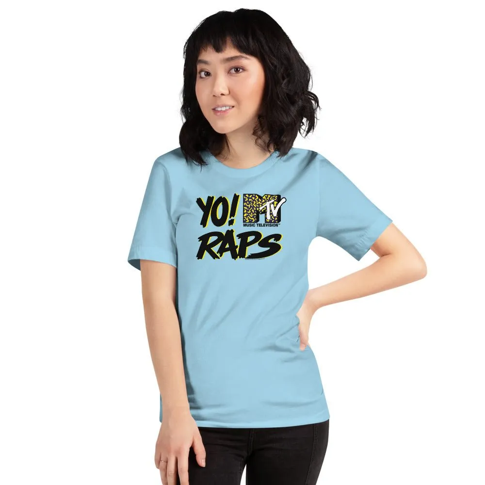 Yo! MTV Raps Logo Unisex T-Shirt sold by MTV product image thumbnail 3