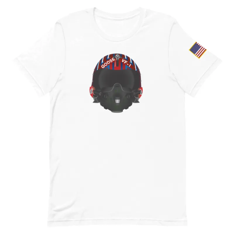 Top Gun Goose Helmet Unisex Premium T-Shirt sold by MTV