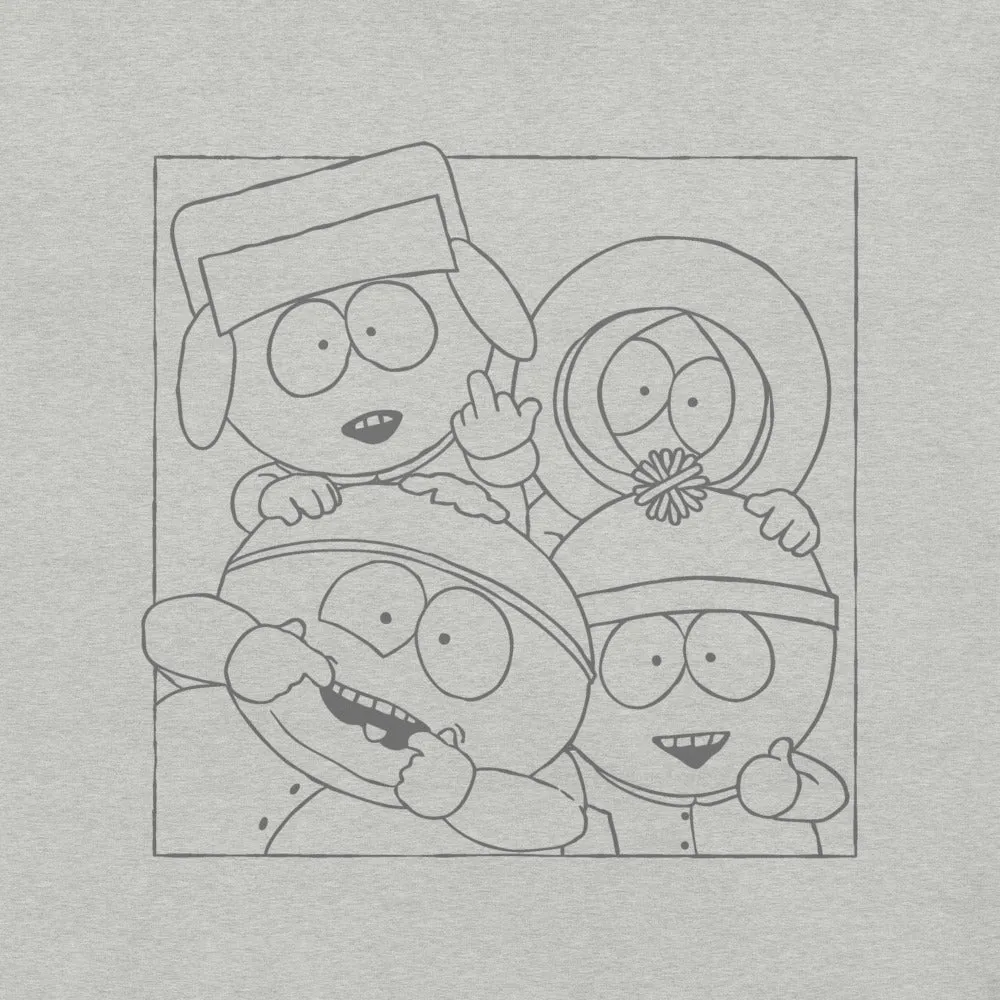 South Park Boys Outline Unisex T-Shirt sold by MTV product image thumbnail 2