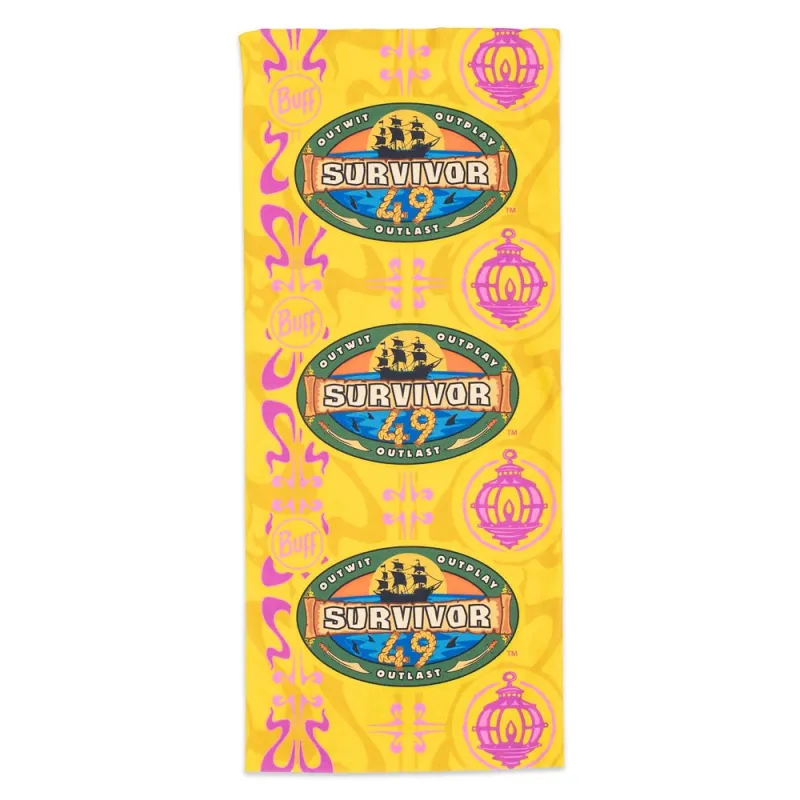 Survivor Season 49 Yellow Hina Tribe BUFF® Headwear sold by MTV