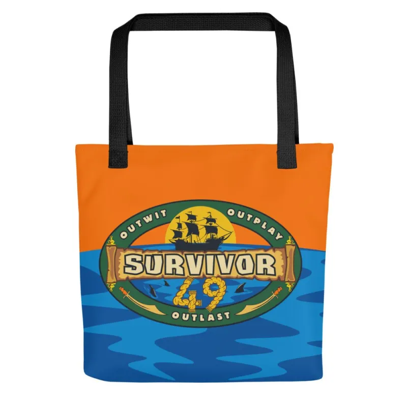 Survivor Season 49 Logo Premium Tote Bag sold by MTV