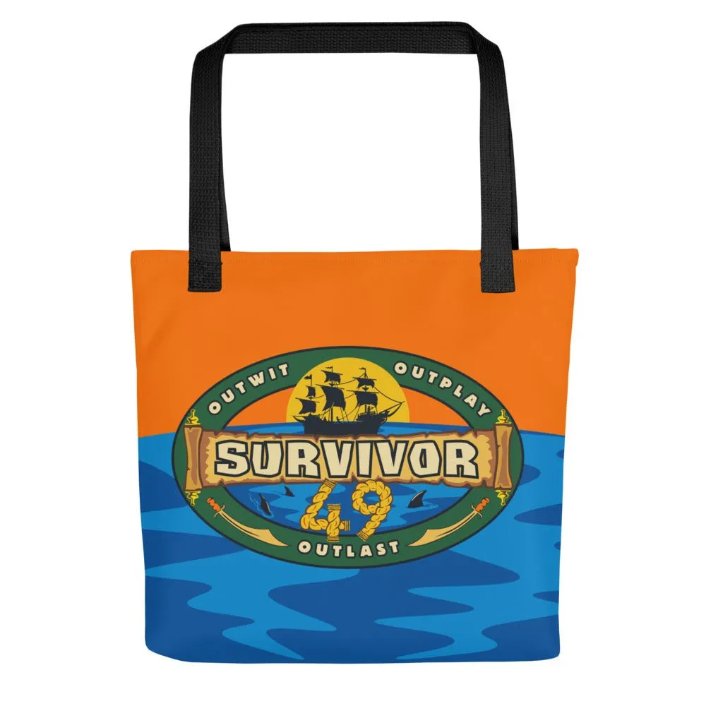 Survivor Season 49 Logo Premium Tote Bag sold by MTV