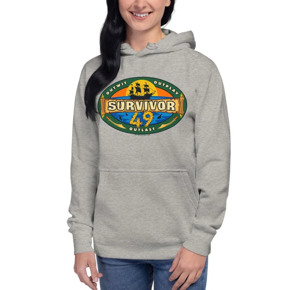 Survivor Season 49 Logo Unisex Premium Hoodie sold by MTV product image thumbnail 2