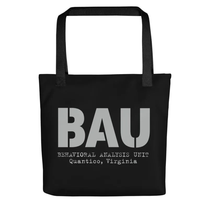 Criminal Minds BAU Premium Tote Bag sold by MTV