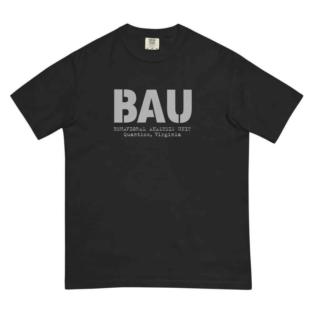 Criminal Minds BAU Unisex Comfort Colors T-Shirt sold by MTV