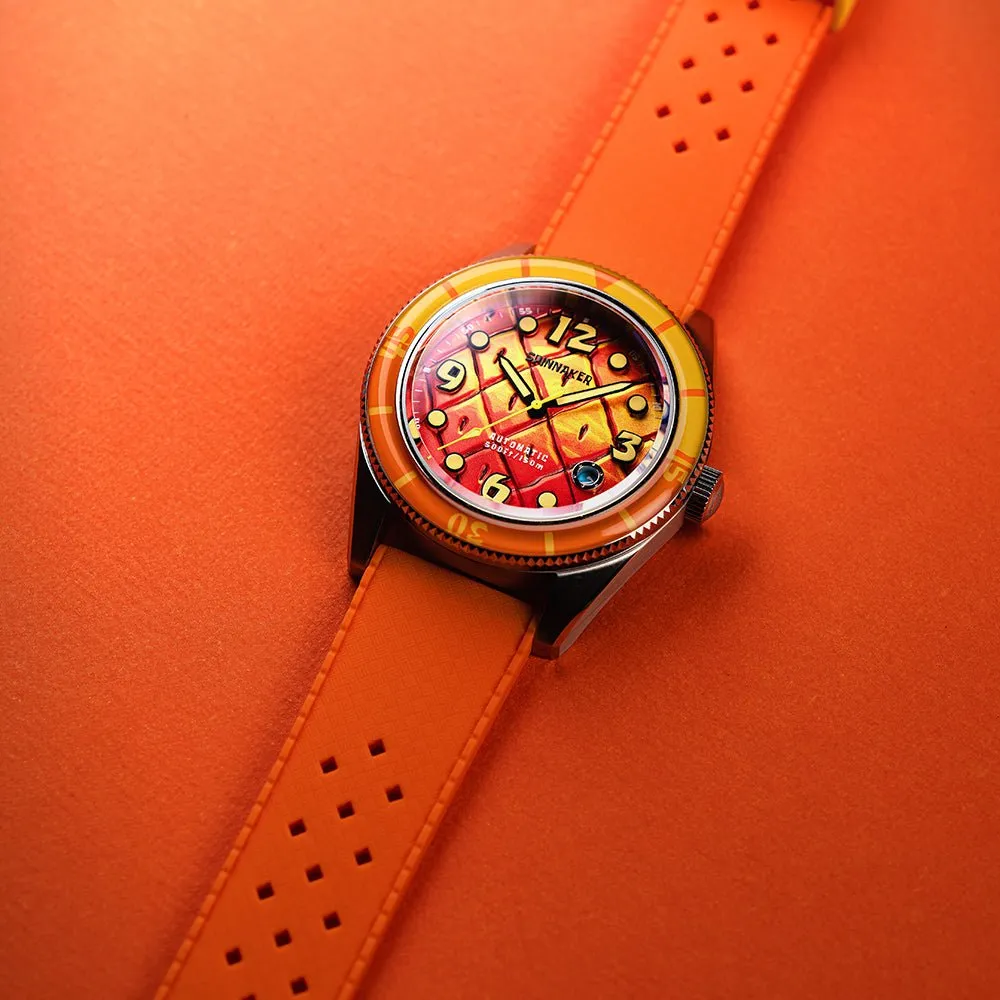 Spinnaker Fleuss Automatic SpongeBob SquarePants Conch Street Limited Edition Orange Watch sold by MTV product image thumbnail 2