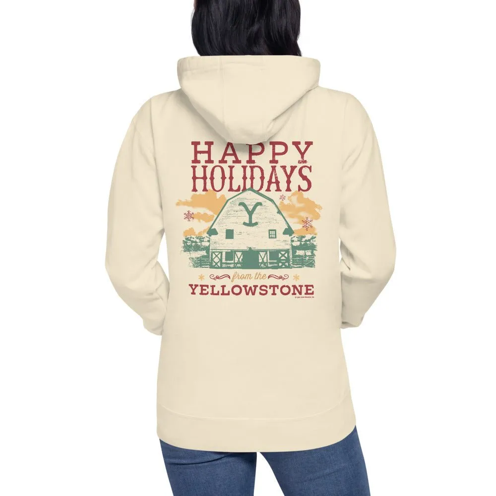 Yellowstone Holiday Barn Unisex Premium Hoodie sold by MTV product image thumbnail 3