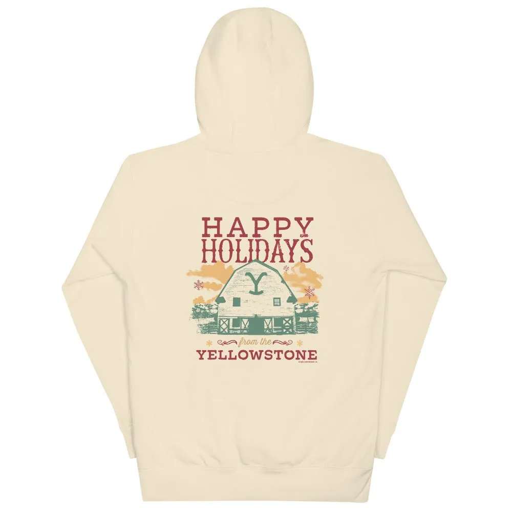 Yellowstone Holiday Barn Unisex Premium Hoodie sold by MTV