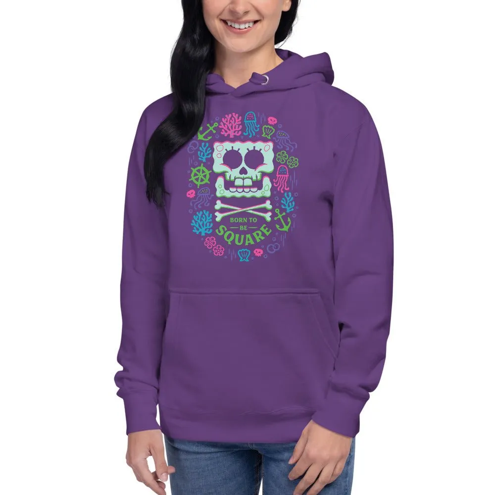 The SpongeBob Movie: Search For Squarepants Born To Be Square Unisex Premium Hoodie sold by MTV product image thumbnail 4