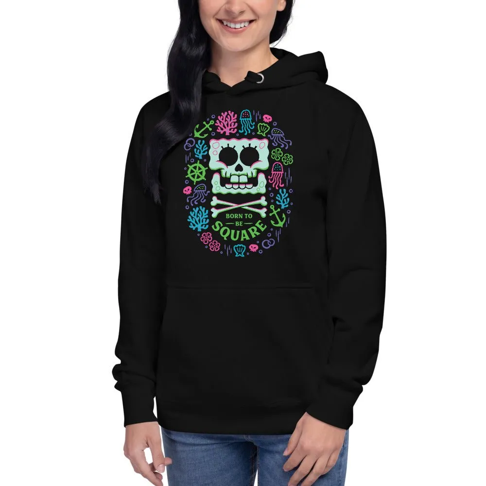 The SpongeBob Movie: Search For Squarepants Born To Be Square Unisex Premium Hoodie sold by MTV product image thumbnail 2