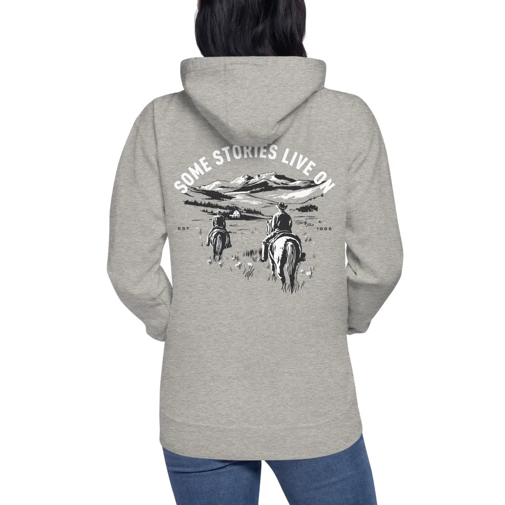 Yellowstone Some Stories Live On Unisex Premium Hoodie sold by MTV product image thumbnail 4