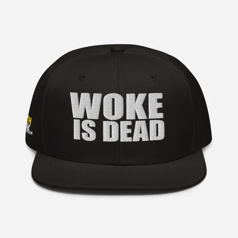 South Park Woke Is Dead Embroidered Snapback Hat sold by MTV