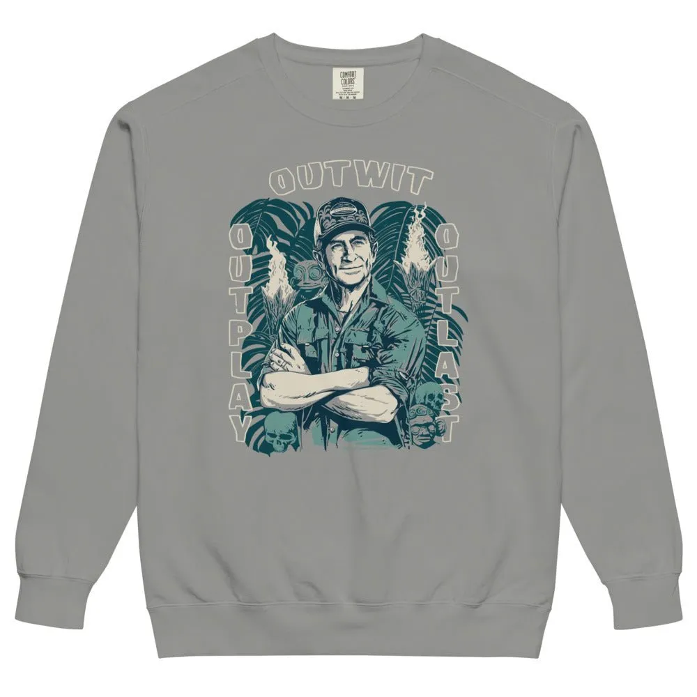 Survivor Sweatshirt Jeff Tribal Outwit. Outplay. Outlast. sold by MTV product image thumbnail 3