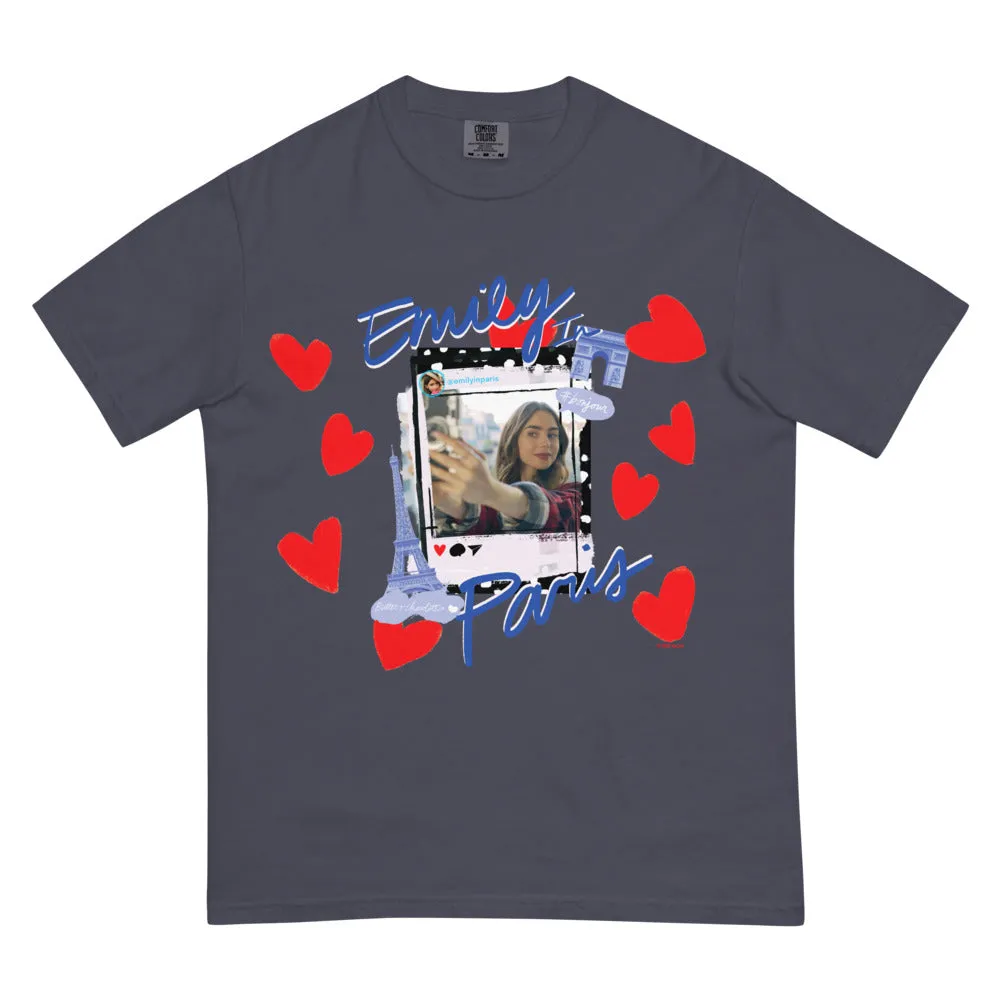 Emily in Paris Comfort Colors T-Shirt Selfie sold by MTV