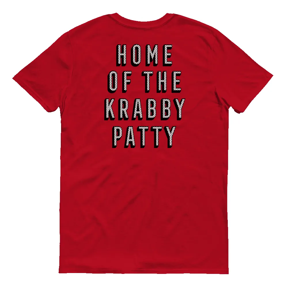 SpongeBob SquarePants The Krusty Krab Home of the Krabby Patty Adult Short Sleeve T-Shirt sold by MTV product image thumbnail 4