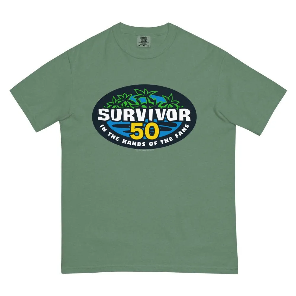 Survivor T-Shirt Season 50 Comfort Colors sold by MTV product image thumbnail 2