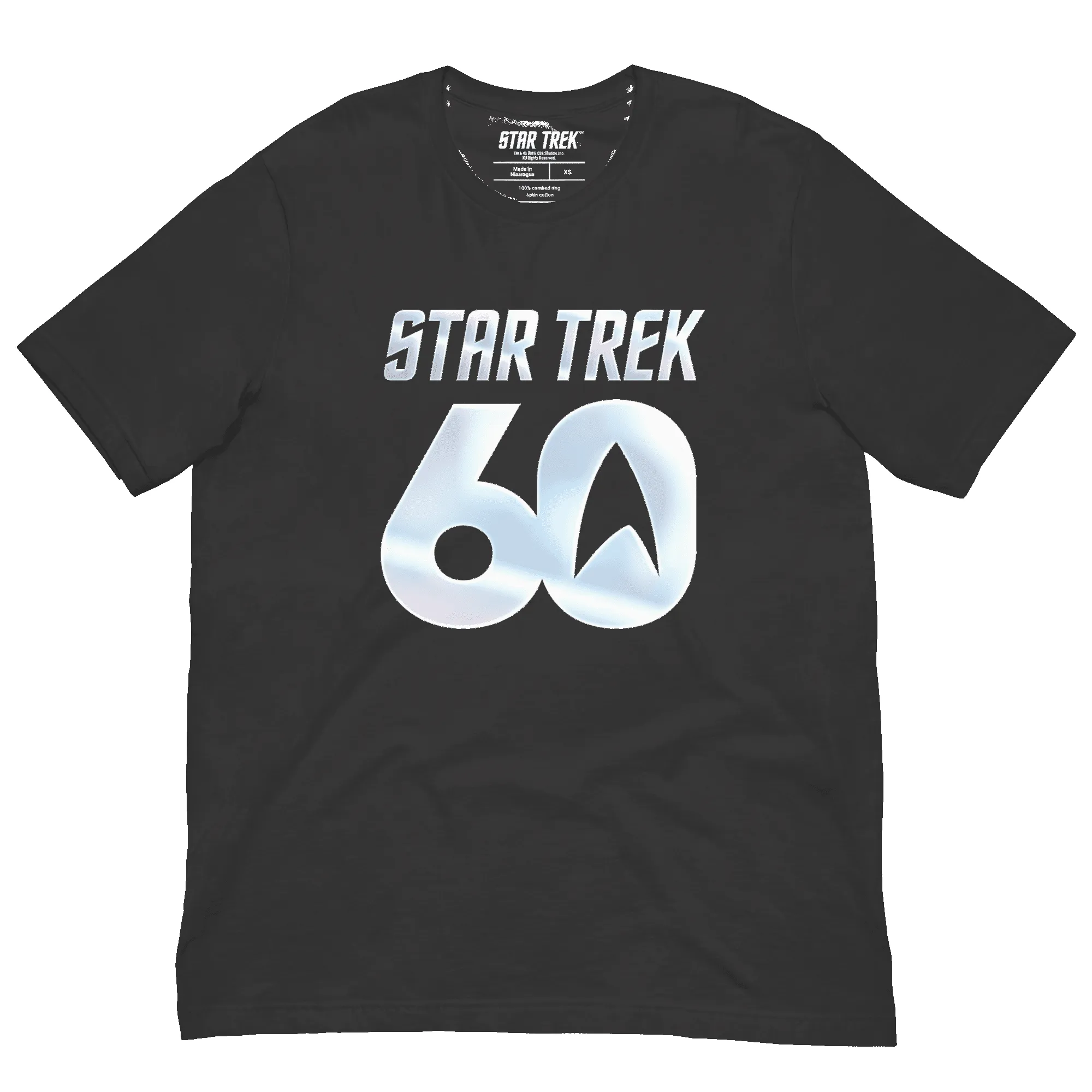 Star Trek T-Shirt 60th Anniversary Logo sold by MTV product image thumbnail 4
