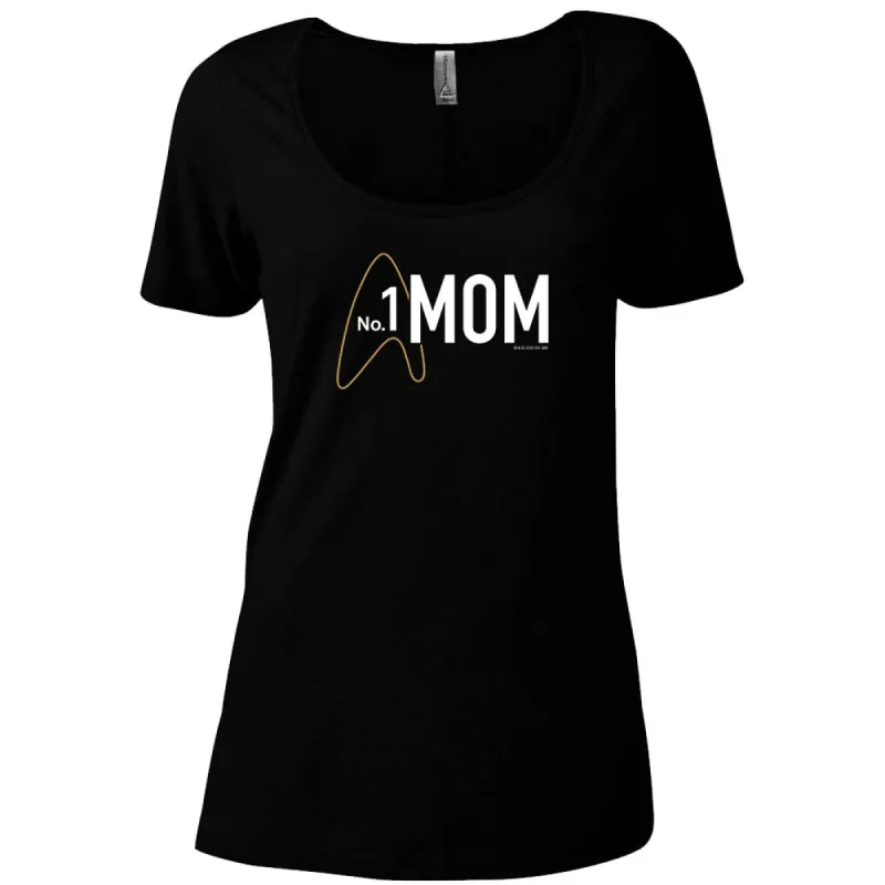 Star Trek: Picard No.1 Mom Women's Relaxed Scoop Neck T-Shirt sold by MTV