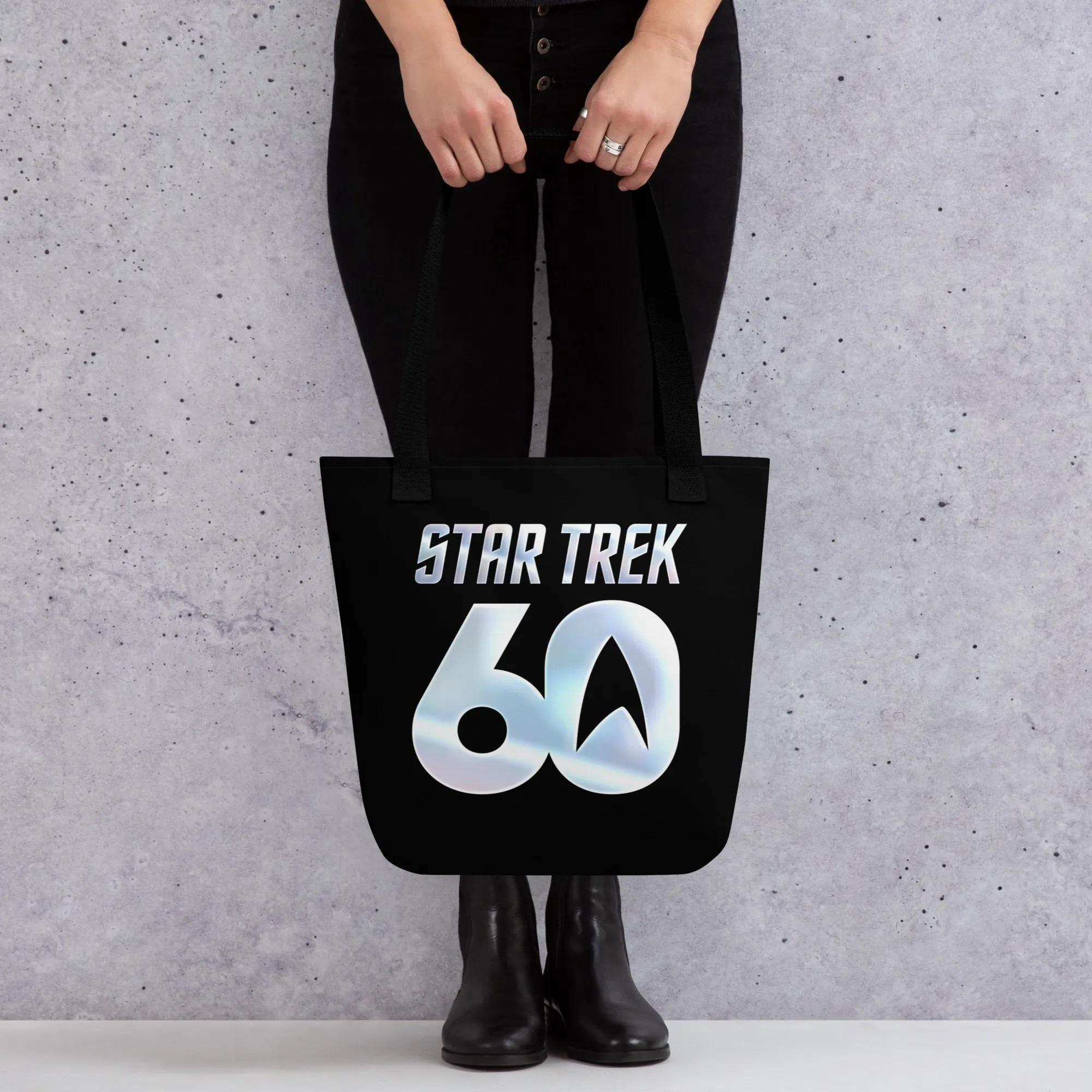 Star Trek Tote Bag 60th Anniversary Logo sold by MTV product image thumbnail 3