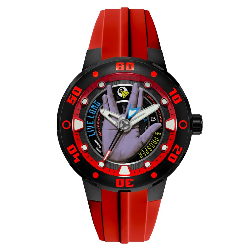 Nubeo Mariner Automatic Star Trek Live Long & Prosper Limited Edition Watch sold by MTV