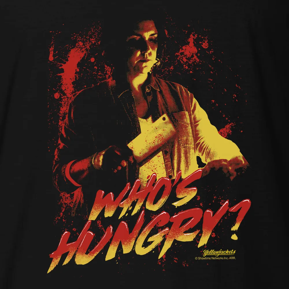 Yellowjackets Who's Hungry? Adult Short Sleeve T-Shirt sold by MTV product image thumbnail 2