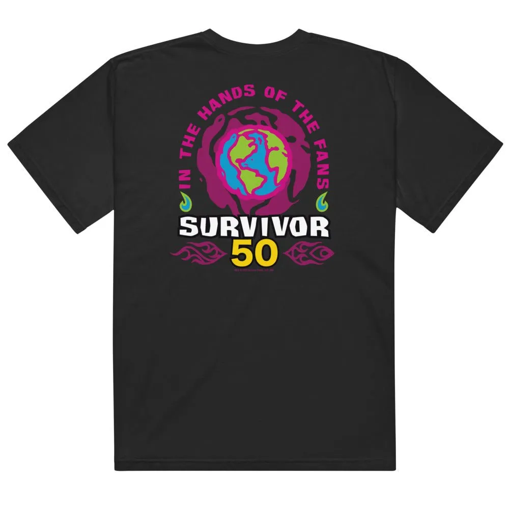 Survivor Season 50 Comfort Colors T-Shirt Earth Tribe sold by MTV product image thumbnail 2