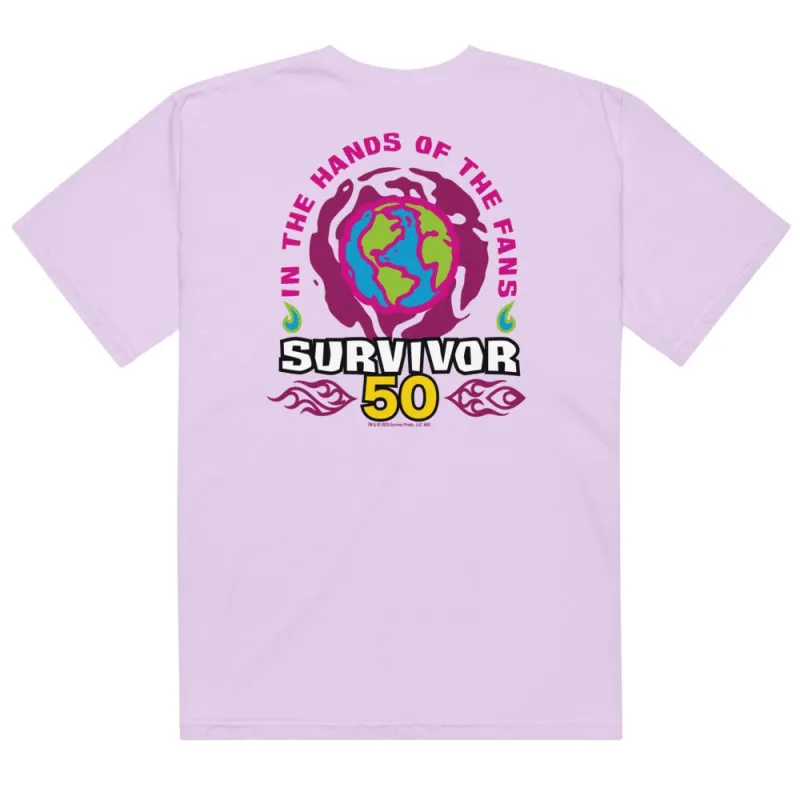 Survivor Season 50 Comfort Colors T-Shirt Earth Tribe made by MTV
