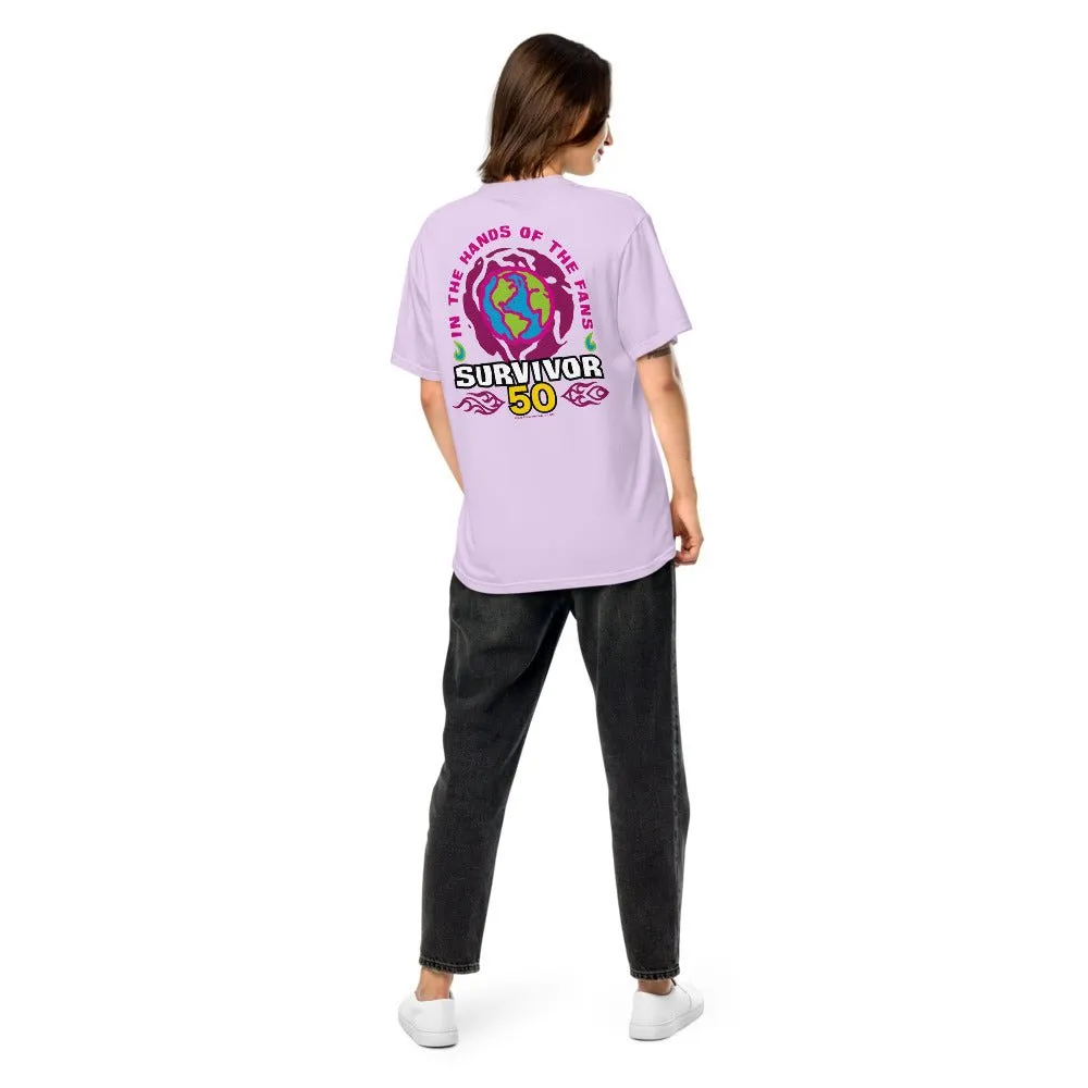Survivor Season 50 Comfort Colors T-Shirt Earth Tribe sold by MTV product image thumbnail 4