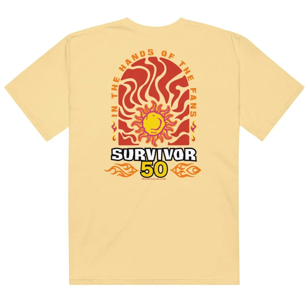 Survivor Season 50 Comfort Colors T-Shirt Sun Tribe sold by MTV