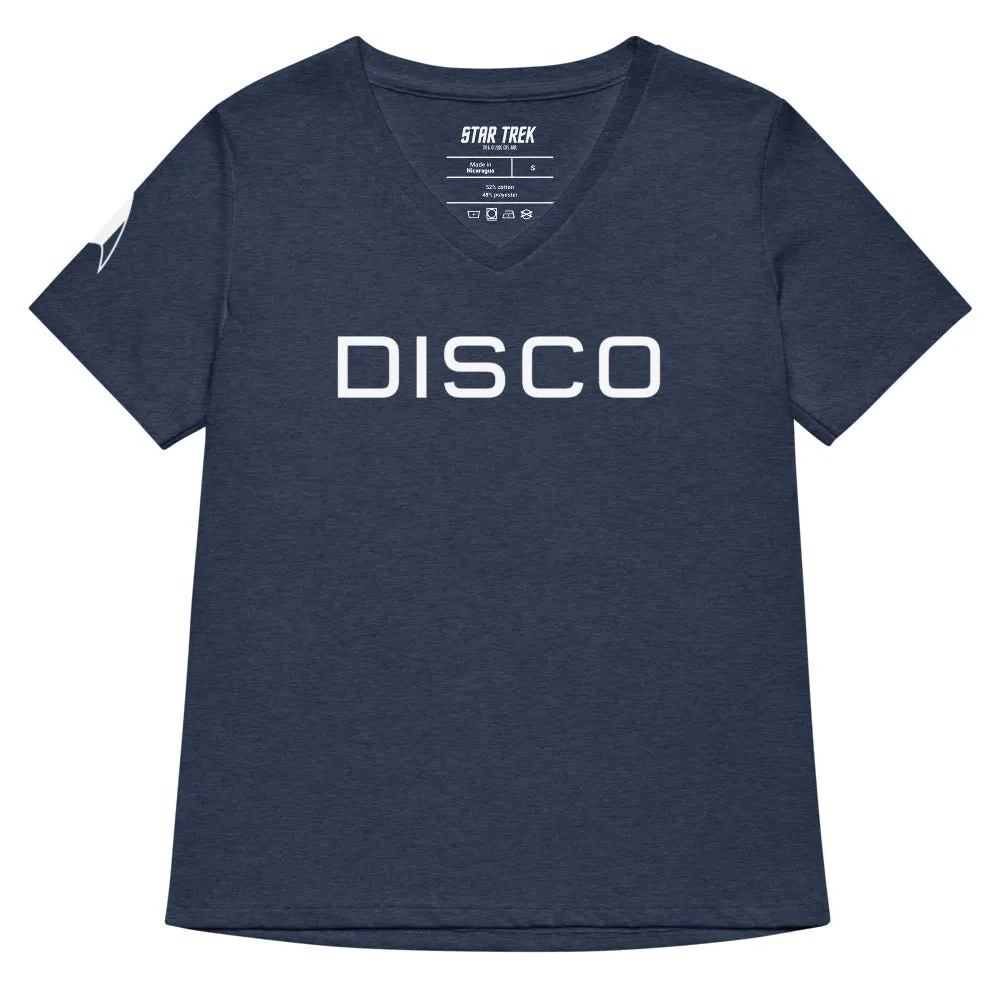 Star Trek: Discovery Women's V-Neck T-Shirt DISCO sold by MTV