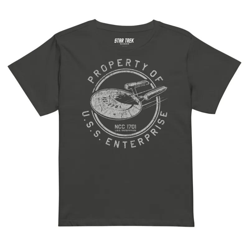 Star Trek: The Original Series U.S.S. Enterprise NCC-1701 Women's T-Shirt made by MTV