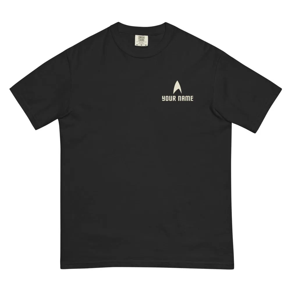 Star Trek T-Shirt with Personalized Name Boldly Going Since 1966 sold by MTV product image thumbnail 2