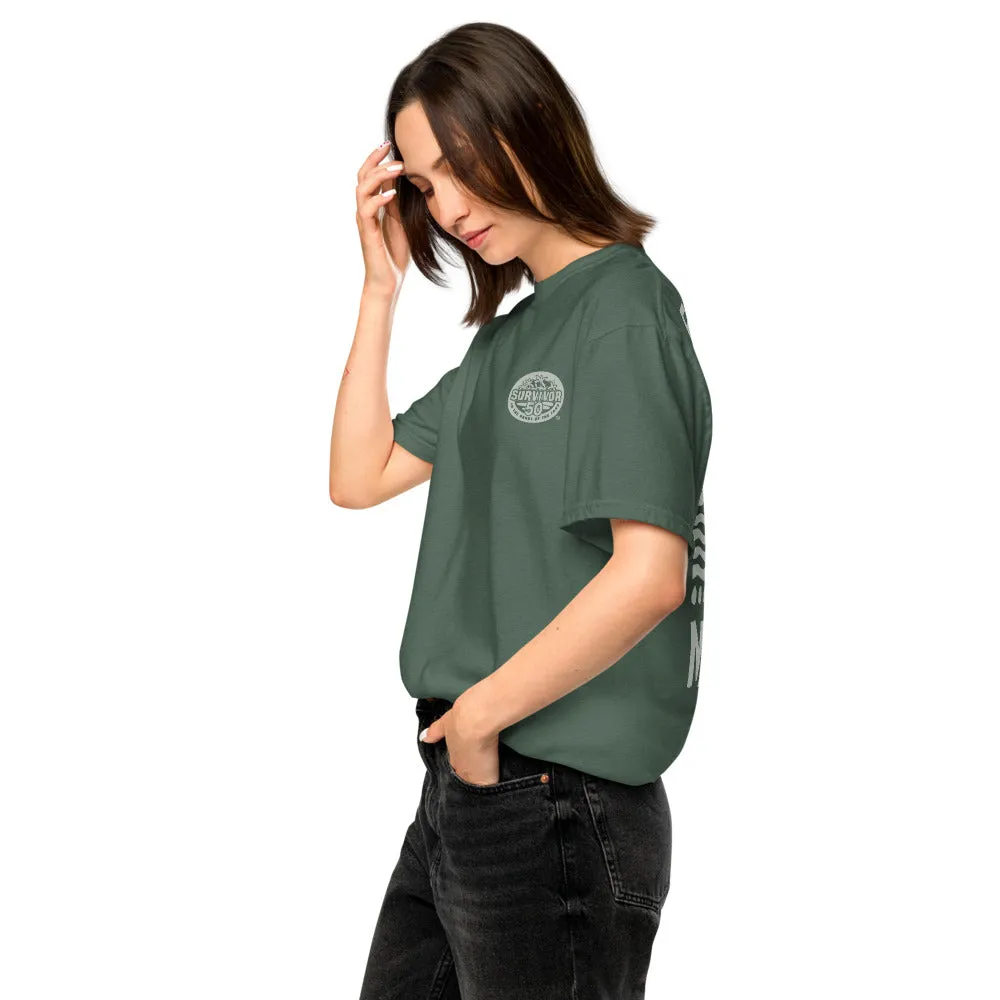 Survivor T-Shirt "Earn The Merge" Comfort Colors sold by MTV product image thumbnail 4