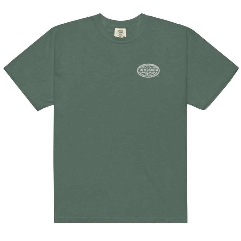 Survivor T-Shirt "Earn The Merge" Comfort Colors sold by MTV product image thumbnail 2