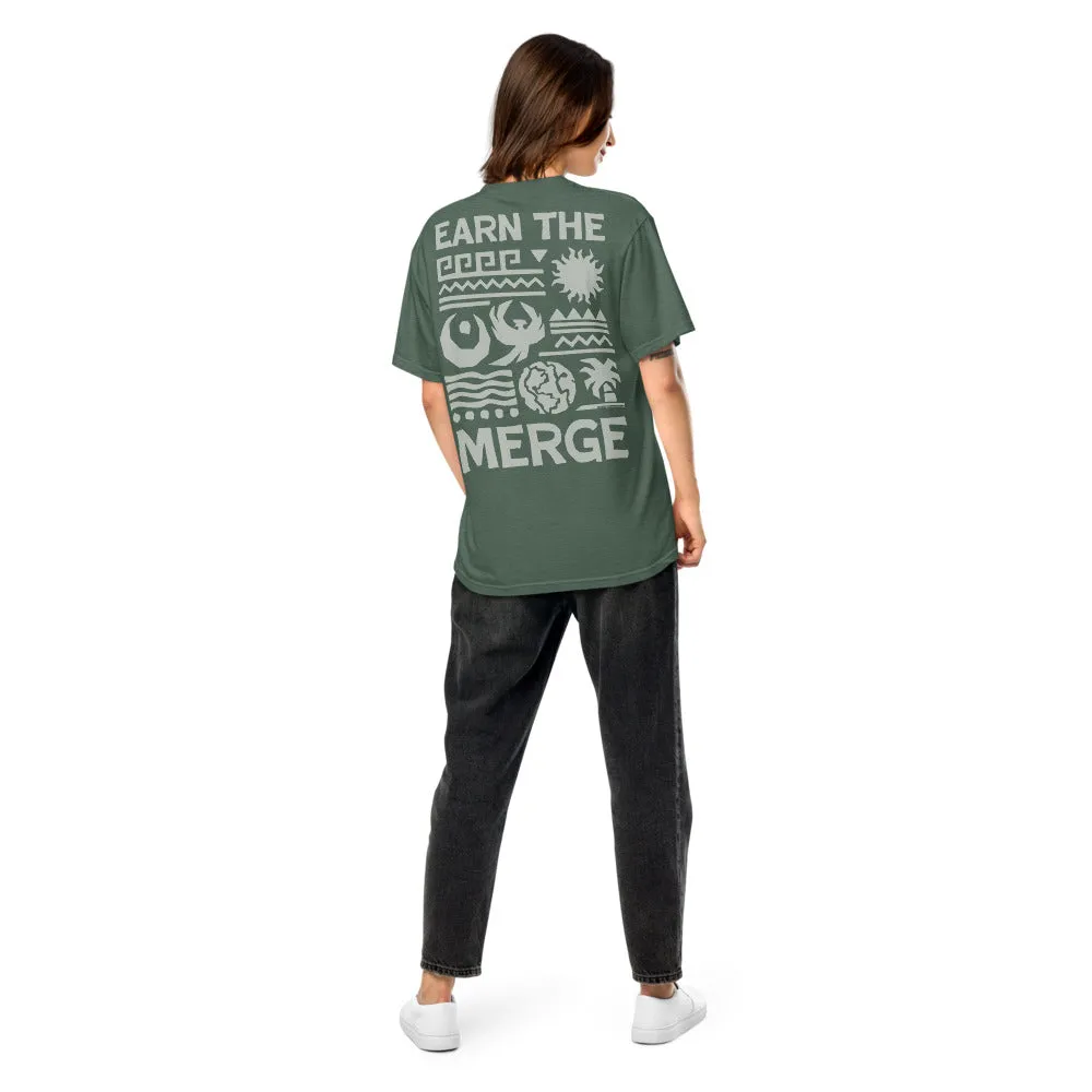 Survivor T-Shirt "Earn The Merge" Comfort Colors sold by MTV product image thumbnail 3