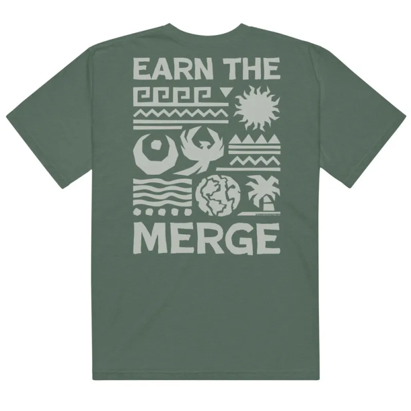 Survivor T-Shirt "Earn The Merge" Comfort Colors made by MTV