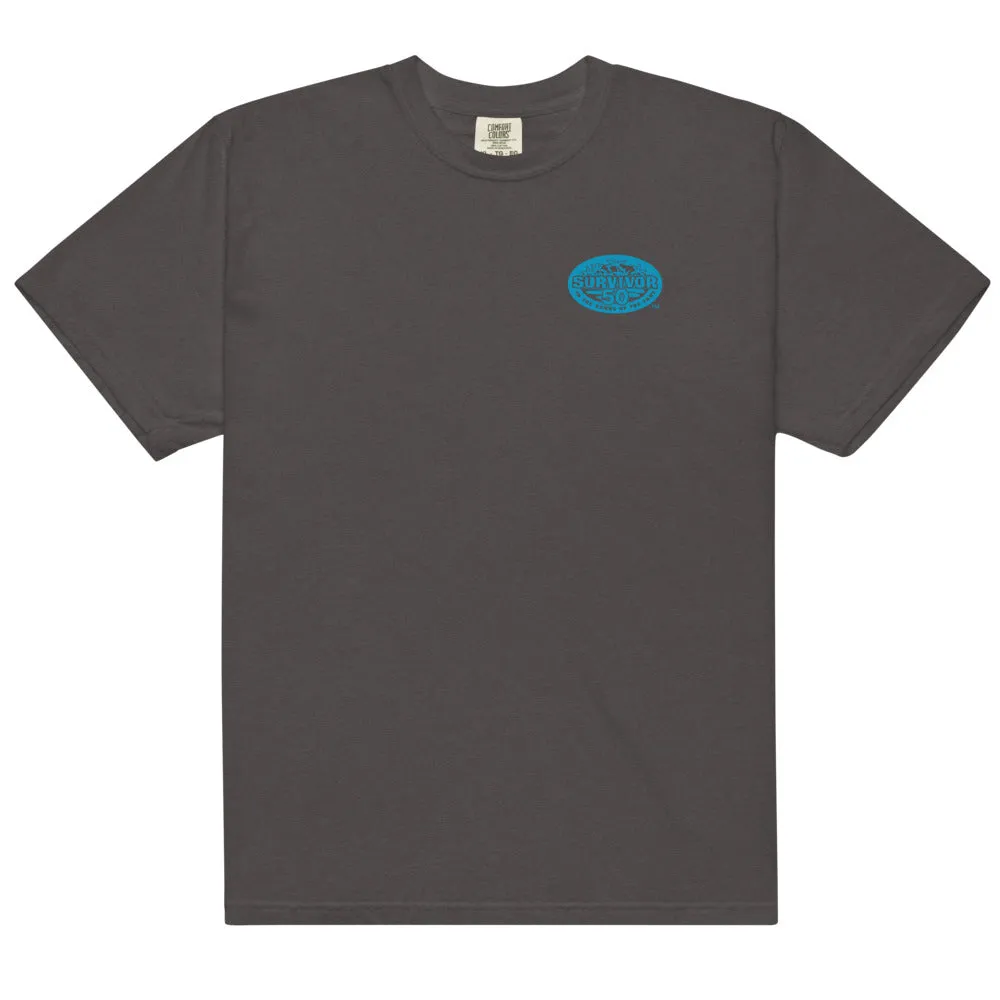 Survivor T-Shirt "Earn The Merge" Comfort Colors sold by MTV product image thumbnail 2
