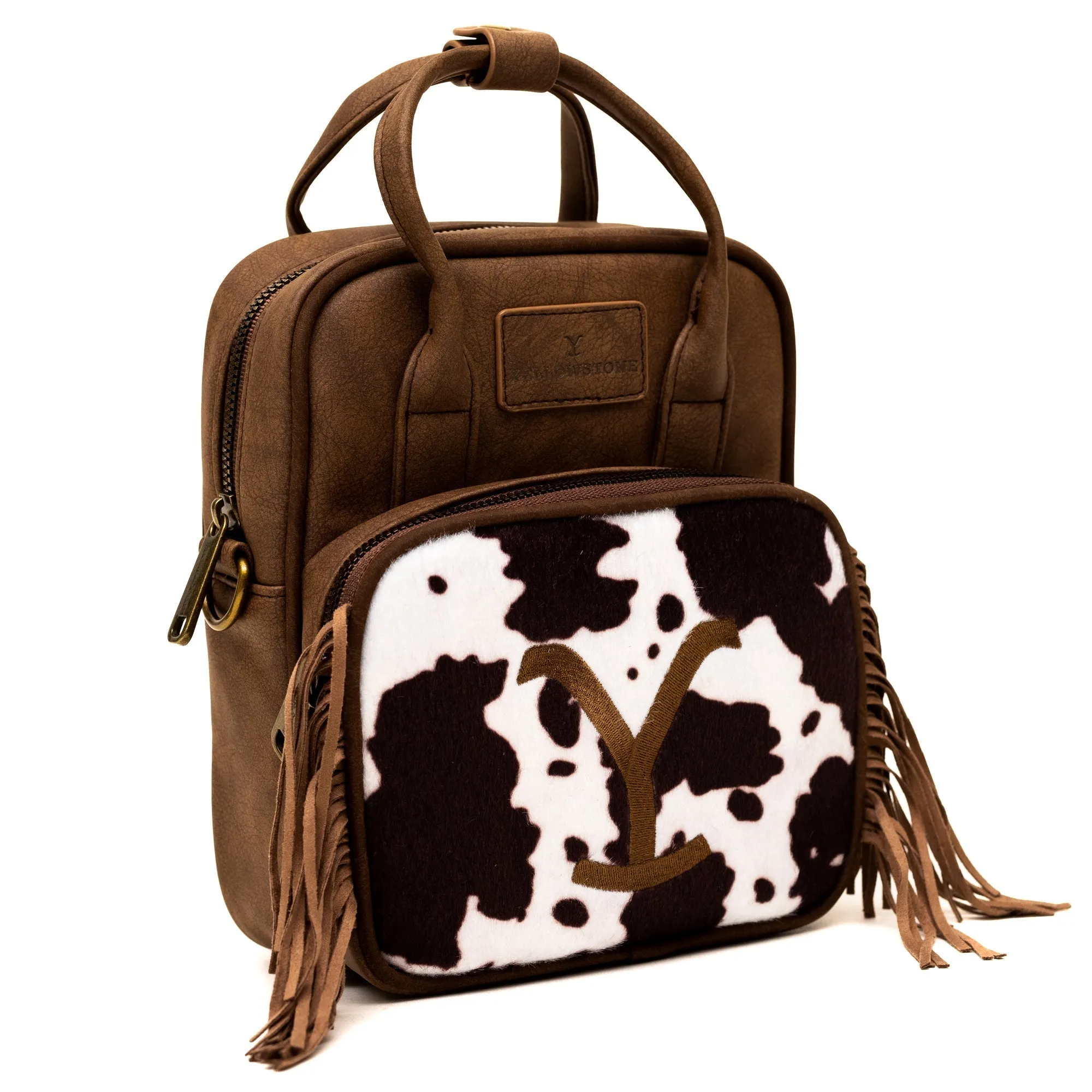 Yellowstone Dutton Ranch Distressed Cowboy Crossbody Bag sold by MTV product image thumbnail 2