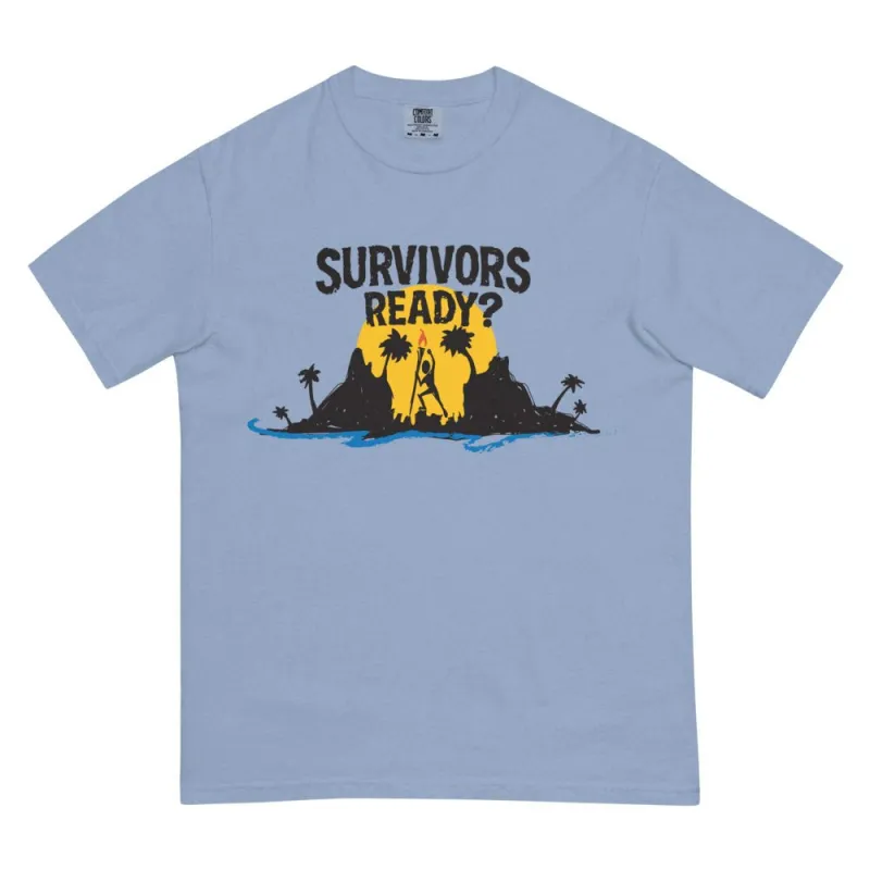 Survivor T-Shirt "Survivors Ready?" Comfort Colors made by MTV