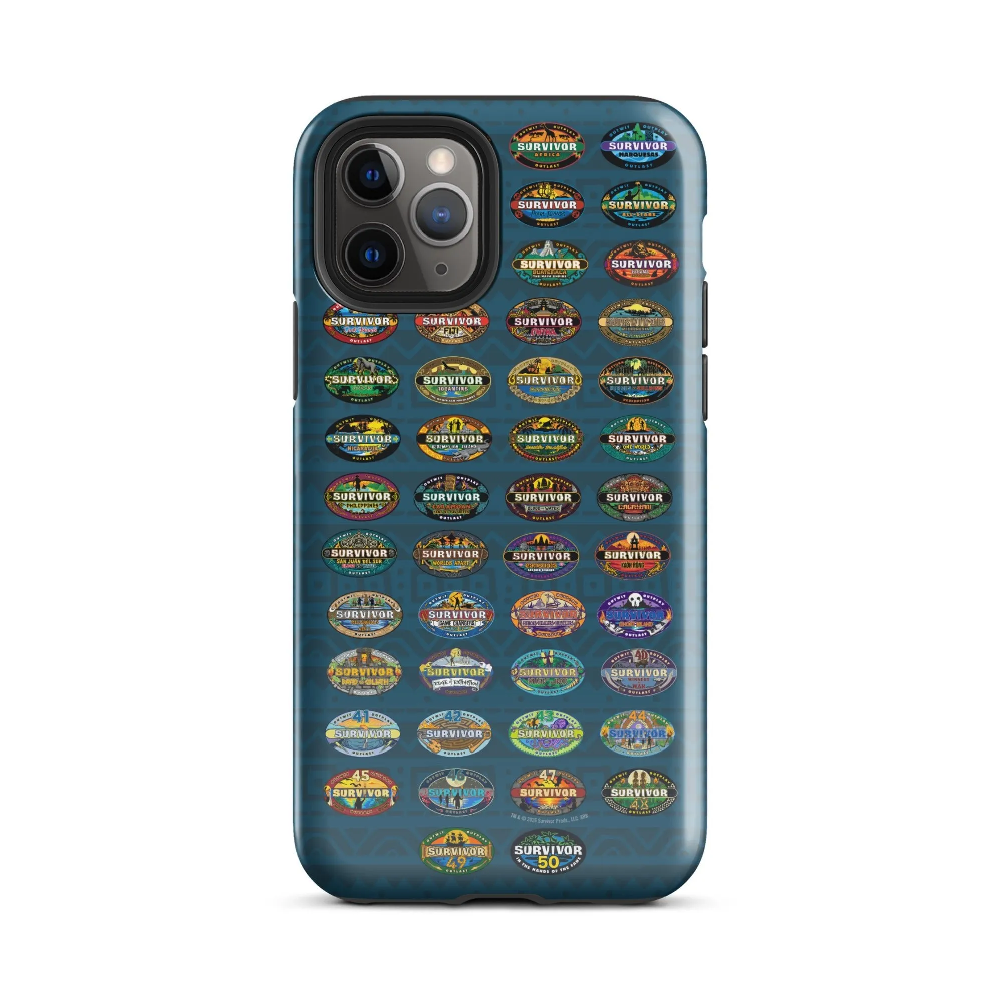 Survivor iPhone Tough Phone Case 50 Seasons Logo sold by MTV product image thumbnail 2