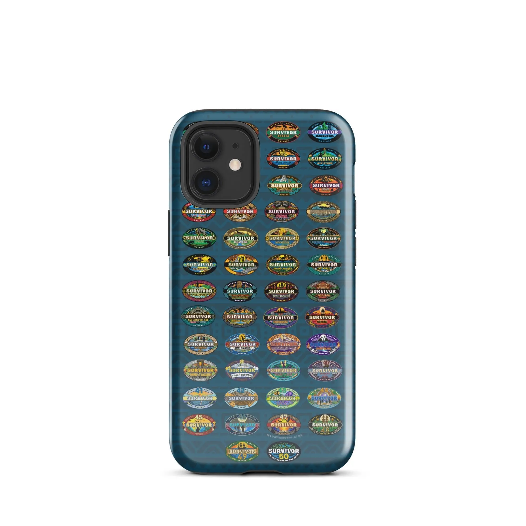 Survivor iPhone Tough Phone Case 50 Seasons Logo sold by MTV product image thumbnail 4