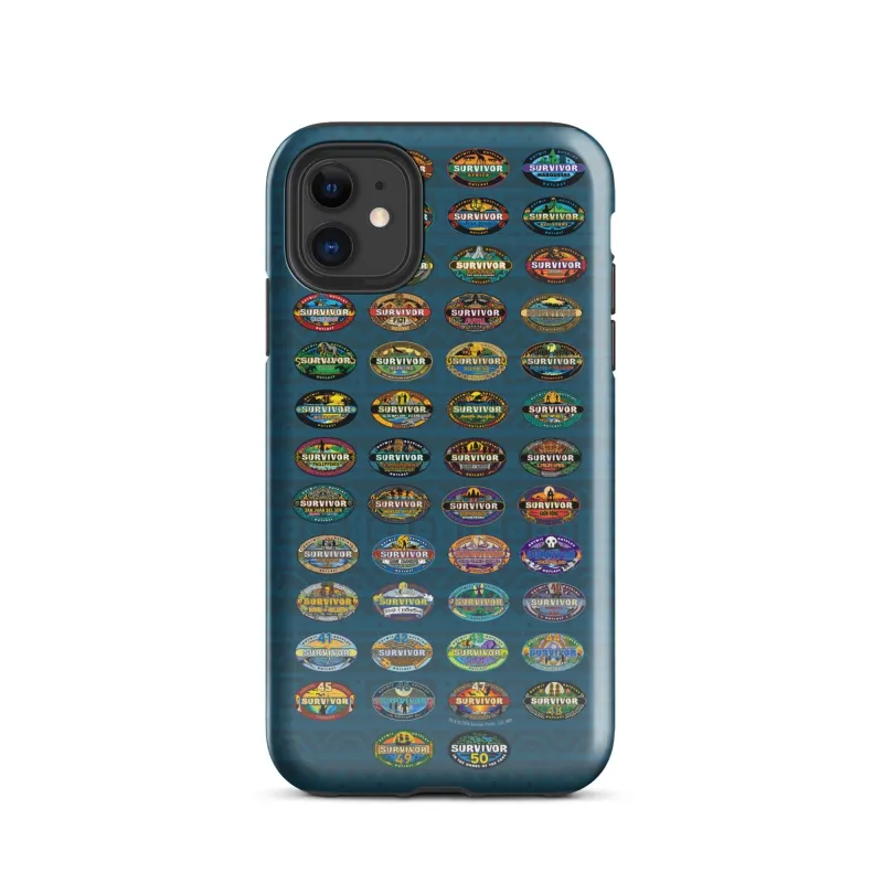 Survivor iPhone Tough Phone Case 50 Seasons Logo made by MTV