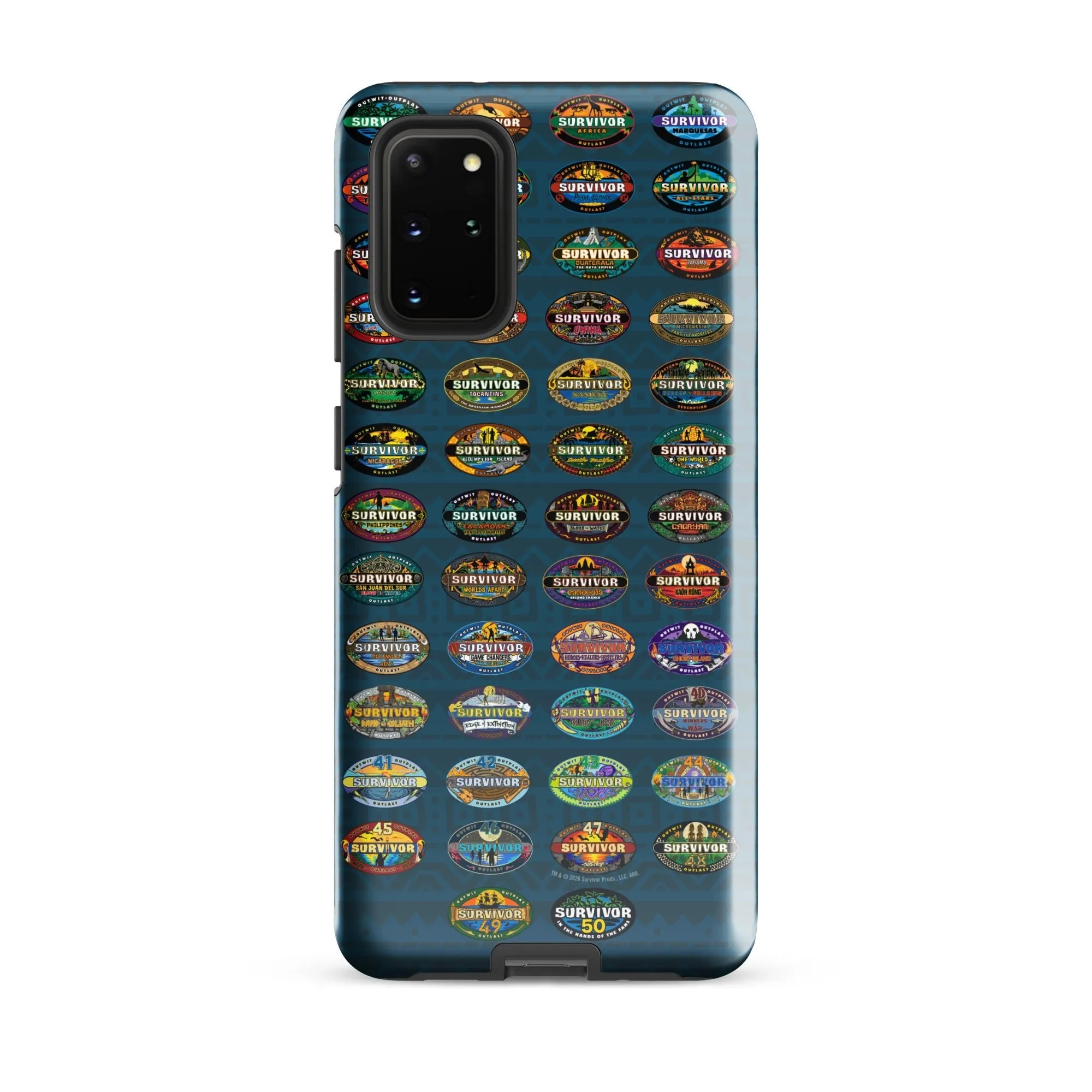 Survivor Samsung Tough Phone Case 50 Seasons Logo sold by MTV product image thumbnail 3