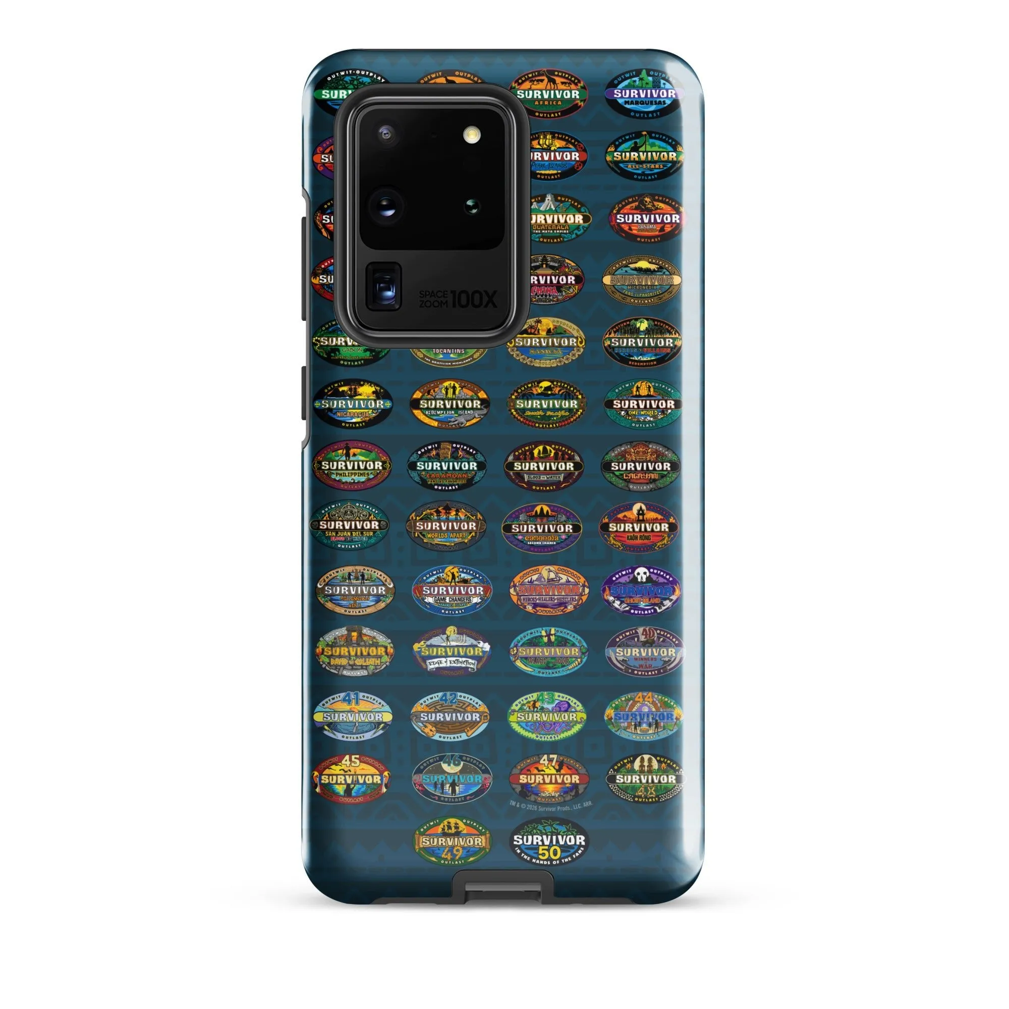 Survivor Samsung Tough Phone Case 50 Seasons Logo sold by MTV product image thumbnail 4