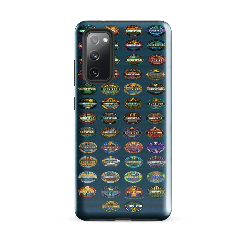 Survivor Samsung Tough Phone Case 50 Seasons Logo made by MTV