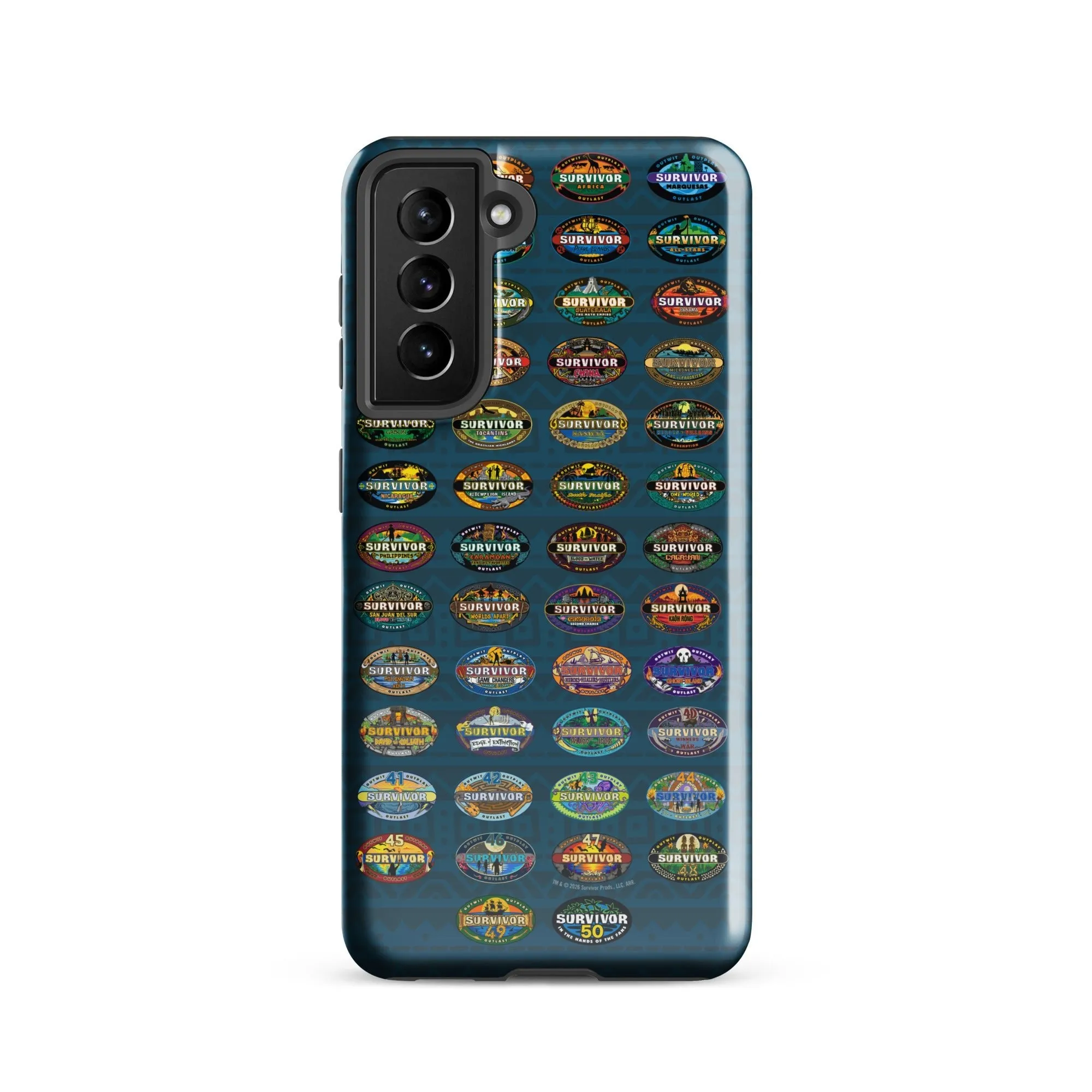 Survivor Samsung Tough Phone Case 50 Seasons Logo sold by MTV product image thumbnail 5