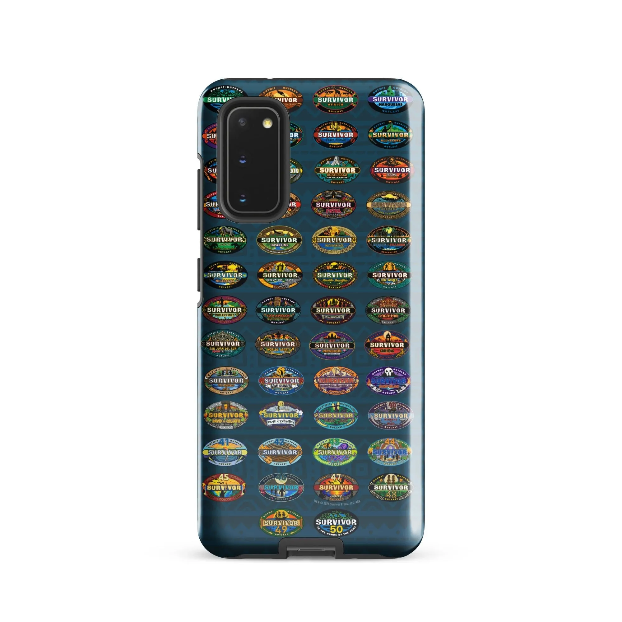 Survivor Samsung Tough Phone Case 50 Seasons Logo sold by MTV product image thumbnail 2